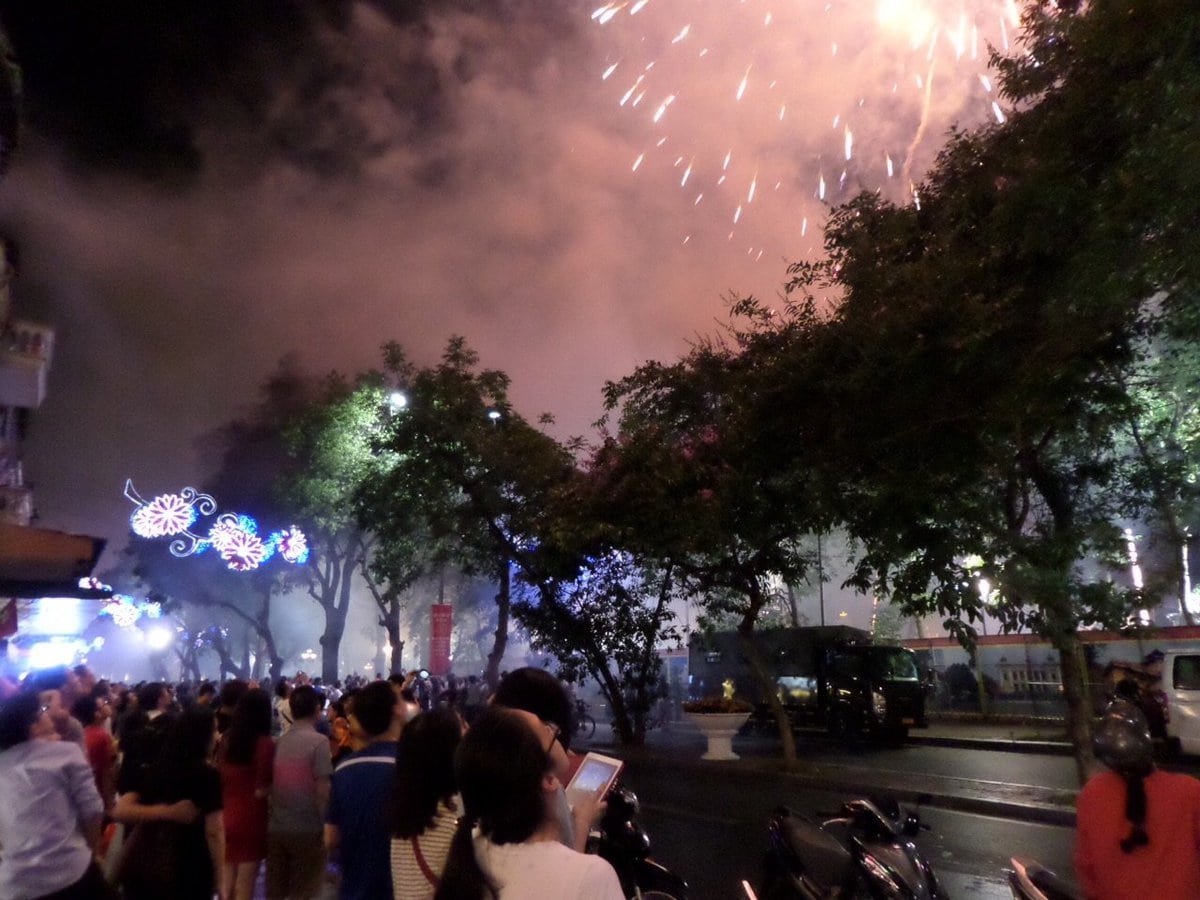 Fireworks to celebrate 40 years since unification of South and North Vietnam