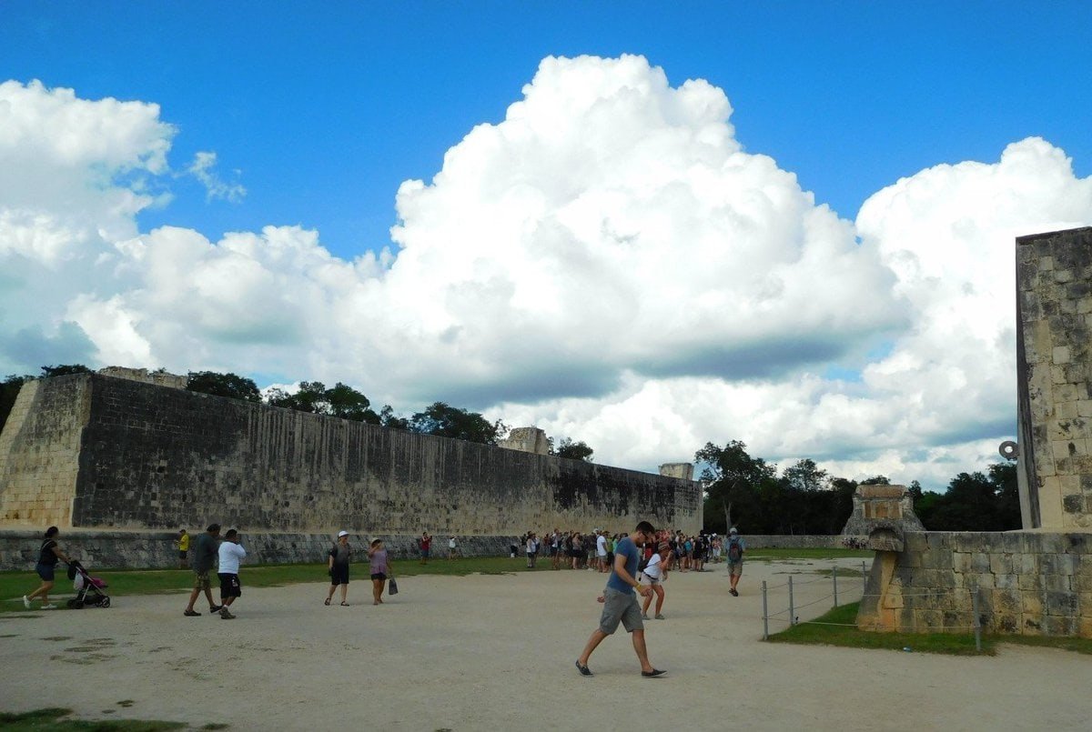 The ball court