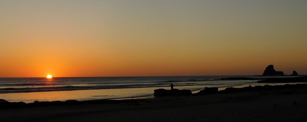 No beach blog without a sunset...