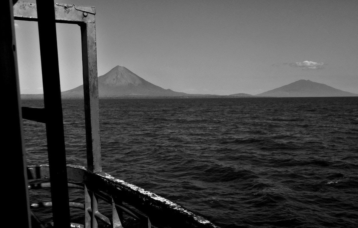 Ometepe in the distance